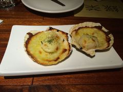 芝士焗扇贝-绿茶餐厅(华联万柳店)