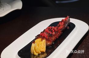 Mandarin Orange Black Pork Belly Char Siu