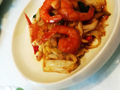 大虾烧白菜-合兴居烤鸭店