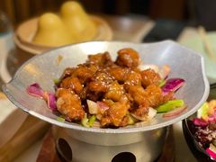 蒜香蜜汁排骨-绿茶餐厅(西单老佛爷店)