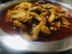 -老红桥炸灌肠牛肚锅烧烤(定福庄店)