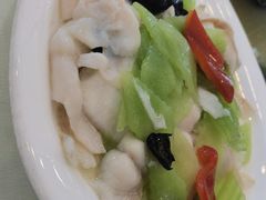 滑炒玉兰片-怡园饭店-餐厅(四望亭店)