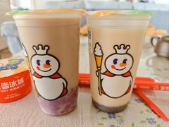 厚芋泥奶茶-蜜雪冰城(南关正街店)