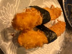 天妇罗炸虾寿司-合点寿司(美罗城店)