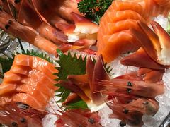 三文鱼刺身-清水日本料理铁板烧(学府路店)
