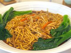 鸡丝蟹肉干烧伊面-广州建国酒店-盈丰阁粤菜-粤式茶点