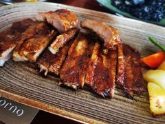 招牌黑毛猪排猪肋排配蔬菜-IL Forno 意坊·意大利餐厅(温州万象城店)