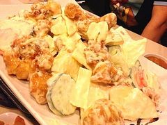 炸鸡色拉-郑阿姨的家·이모네·韩料&烤肉(武川路店)