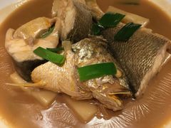 自家年糕焖黄鱼-丽晶轩中餐厅(重庆丽晶酒店)