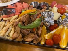 鸡腿烤盘-Thanks美式餐厅(汉堡咖啡店)