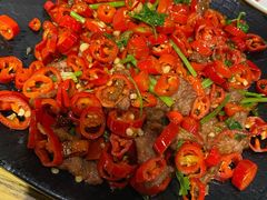 小炒黄牛肉-赤宴·川菜(玉林店)