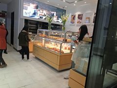 面包甜点陈列柜-LanTa蓝塔烘焙(融元广场店)