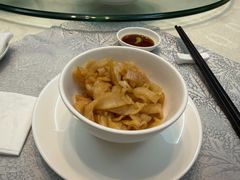 香煎本地粿条配现做番茄汁-东海酒家(长平东路店)