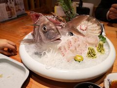 活鲷刺身二吃-吟松日式料理(莘庄店)