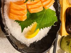 厚切深海三文鱼刺身-万岁寿司(芳村店)