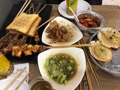 扇贝-宝记烧烤·碳锅羊肉·羊蝎子火锅·夜食社(文体路创始店)