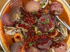 -海派美食·家宴海鲜青岛菜·石锅鲽鱼头(东方城店)