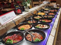 自助取餐区-永远爱烤肉火锅自助(龙德广场店)