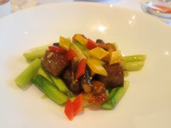 虾皇酱爆炒M9和牛-宝丽轩中餐厅BAOLIXUAN