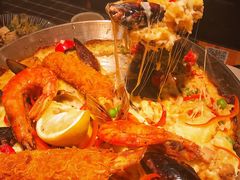 招牌芝士焗大虾海鲜饭-四季天方包子