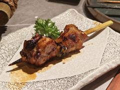 酱烤京葱鸡肉串-人间酒暖·Go blanc·烧鸟·深夜食堂(陆家嘴店)