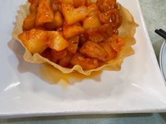 菠萝咕噜肉-长春观斋补堂素菜馆