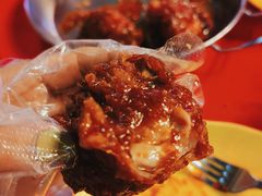 甜辣带骨炸鸡-BHC炸鸡(明洞总店)