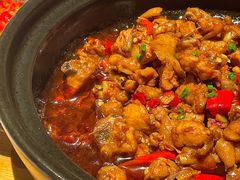 江西三杯鸡-千百味红餐厅·江西菜(绿地双子塔店)