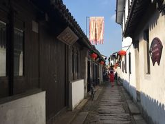 景点石板路-张家港凤凰山景区恬庄古街