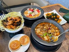 黑松露牛肝菌焖牛蛙-云海肴云南菜(浦江欢乐颂店)
