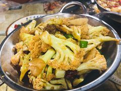 干锅花菜-小民大排档(光谷店)