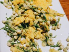 茉莉花炒鸡蛋-云海肴·汽锅鸡·云南菜(天山百盛优客店)