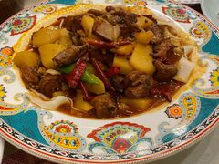 新疆沙湾大盘鸡-巴依老爷新疆美食(清华东门店)