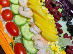 黄桃大虾沙拉-摇滚披萨(长春街店)