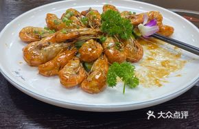 Oil-Braised Prawns