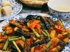 长豆角烧茄子-都一处烧麦馆(前门店)