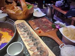 -热火朝天鲜切牛肉火锅(南强街巷店)