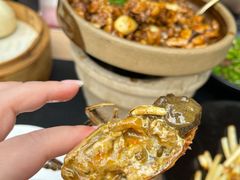 黄酒焗蟹-青桃餐厅