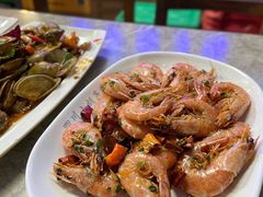 香辣基围虾-四川小胡子海鲜(丁村万人海鲜广场店)