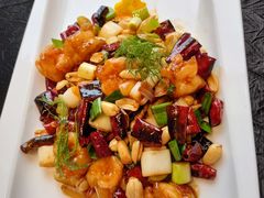 宫爆虾球-正德楼果木烤鸭·渔家菜(东港店)