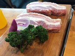 厚切五花肉-唯成•韩国炭火烤肉 유성고기