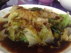 蚝油生菜-清华澜园教工餐厅