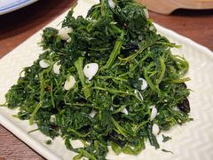 炝拌灰灰菜-蓝田印象
