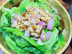 红葱头淋生菜-桃姐农庄老字号(从化温泉店)