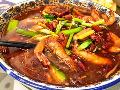 辣卤明虾-海蓝海鲜馆(五四北店)