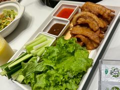 脆皮妙龄乳鸽-大锅强·蒸海鲜青岛菜(金沙滩店)