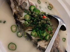 青椒紫苏煮桂鱼-时间仓(月湖公园店)