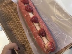 乳酪草莓包-LELECHA乐乐茶(上海五角场万达广场店)