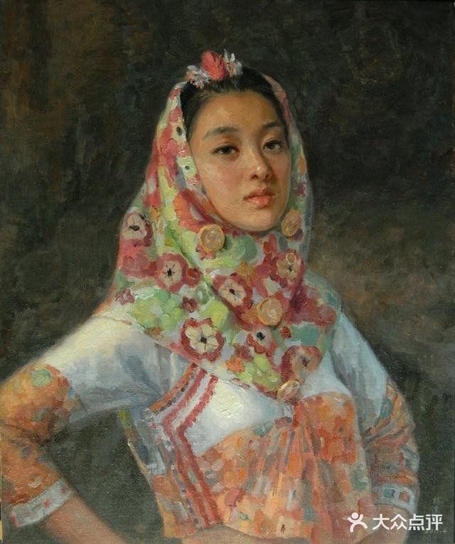 一组中国人物油画作品欣赏💓💓