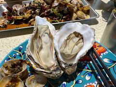 -蚝堡·生蚝海鲜烧烤物种起源•海肠捞饭(刘公岛店)